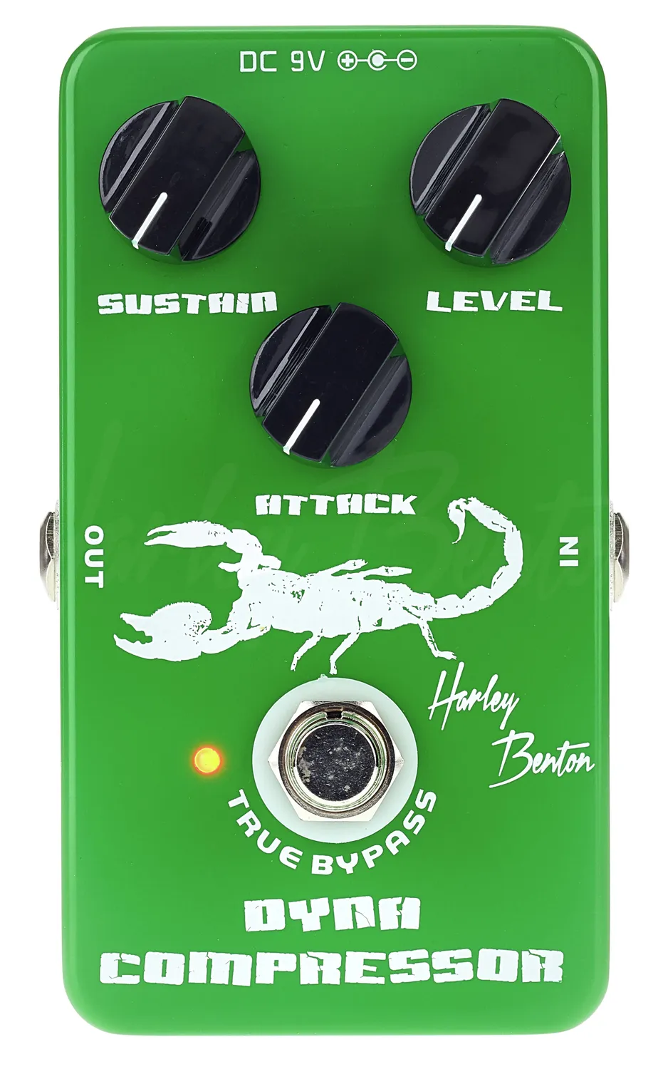 Harley Benton Standard Dynamic Compressor Effektpedal True Bypass