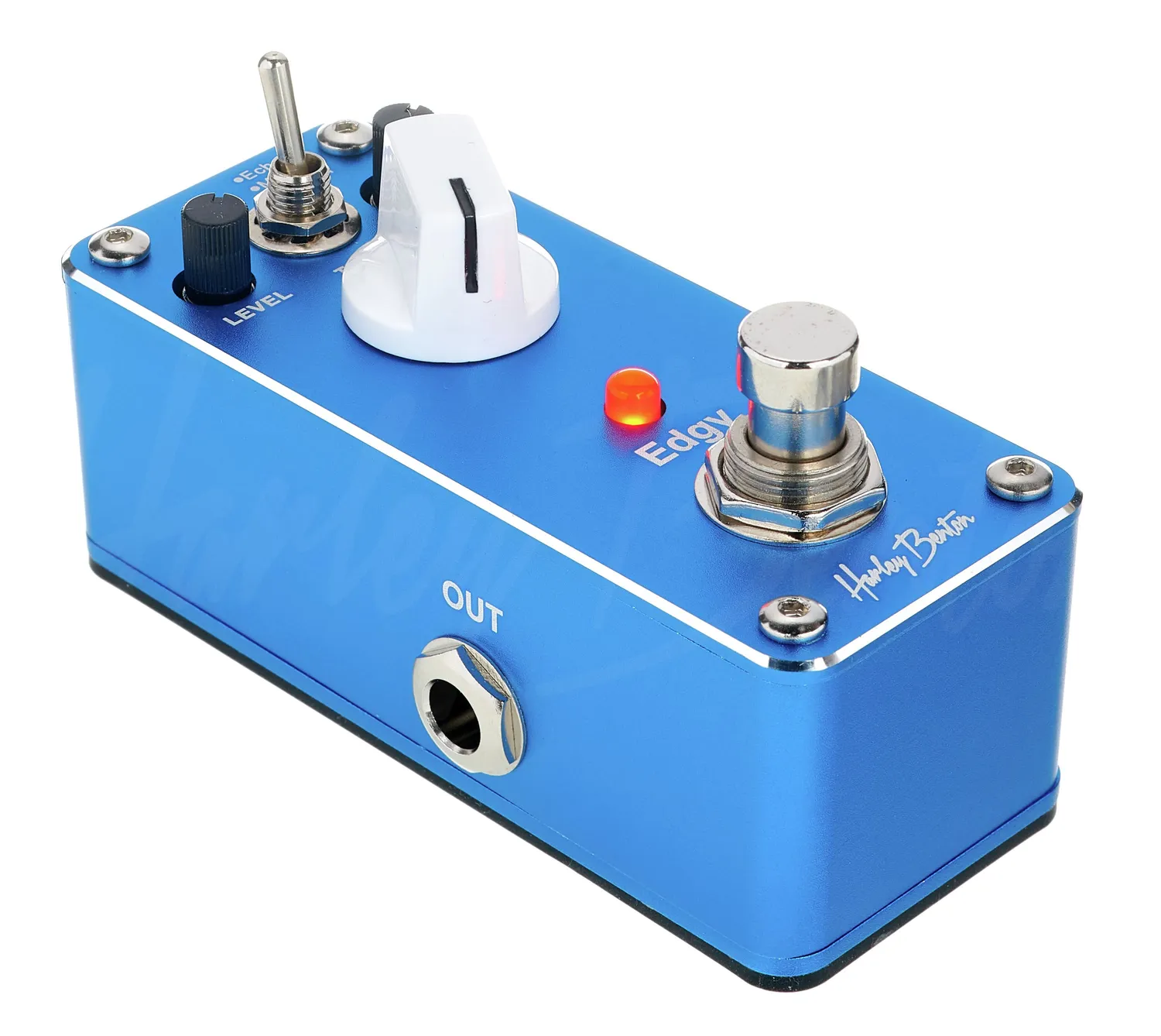 Harley Benton MiniStomp Edgy Delay-Pedal True Bypass kompakt