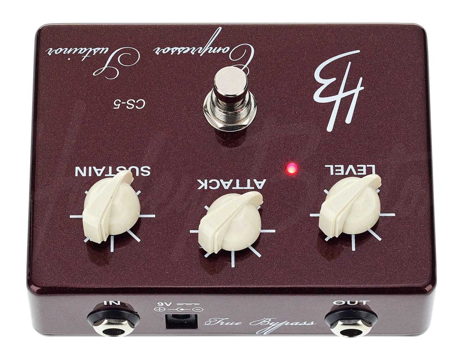 Harley Benton Custom Line CS-5 Kompressor-Pedal 3 Regler