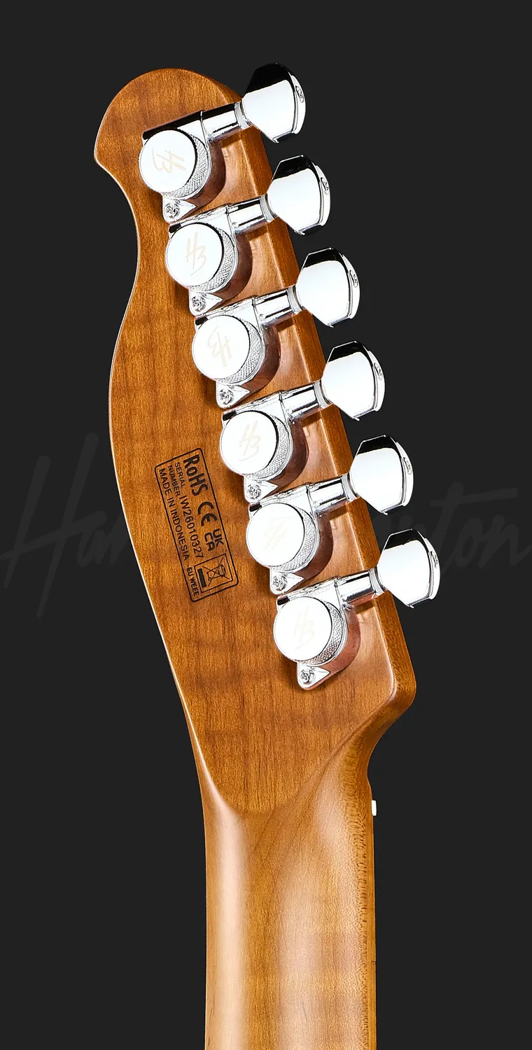 Harley Benton Fusion-T II HH E-Gitarre Ocean Turquoise Humbucker