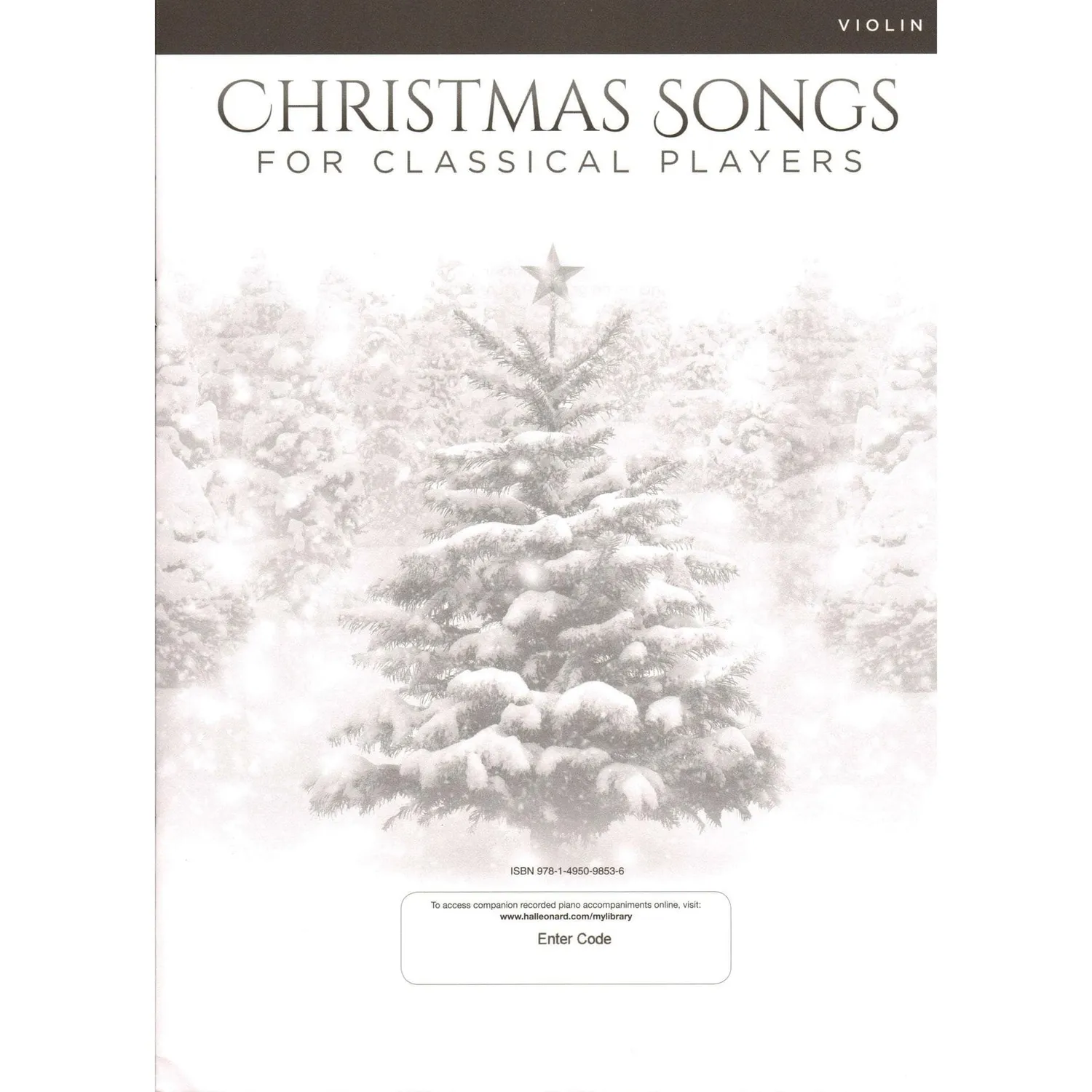 Hal Leonard Christmas Songs Violine Noten Klavier 12 Stücke