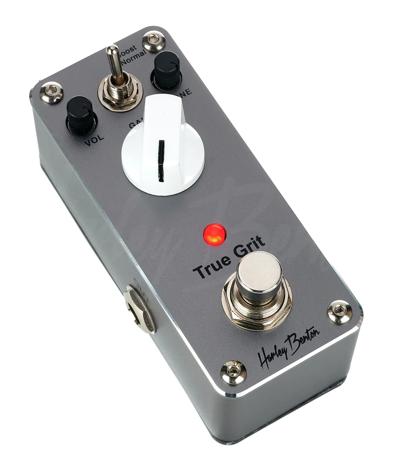 Harley Benton MiniStomp True Grit Overdrive-Pedal