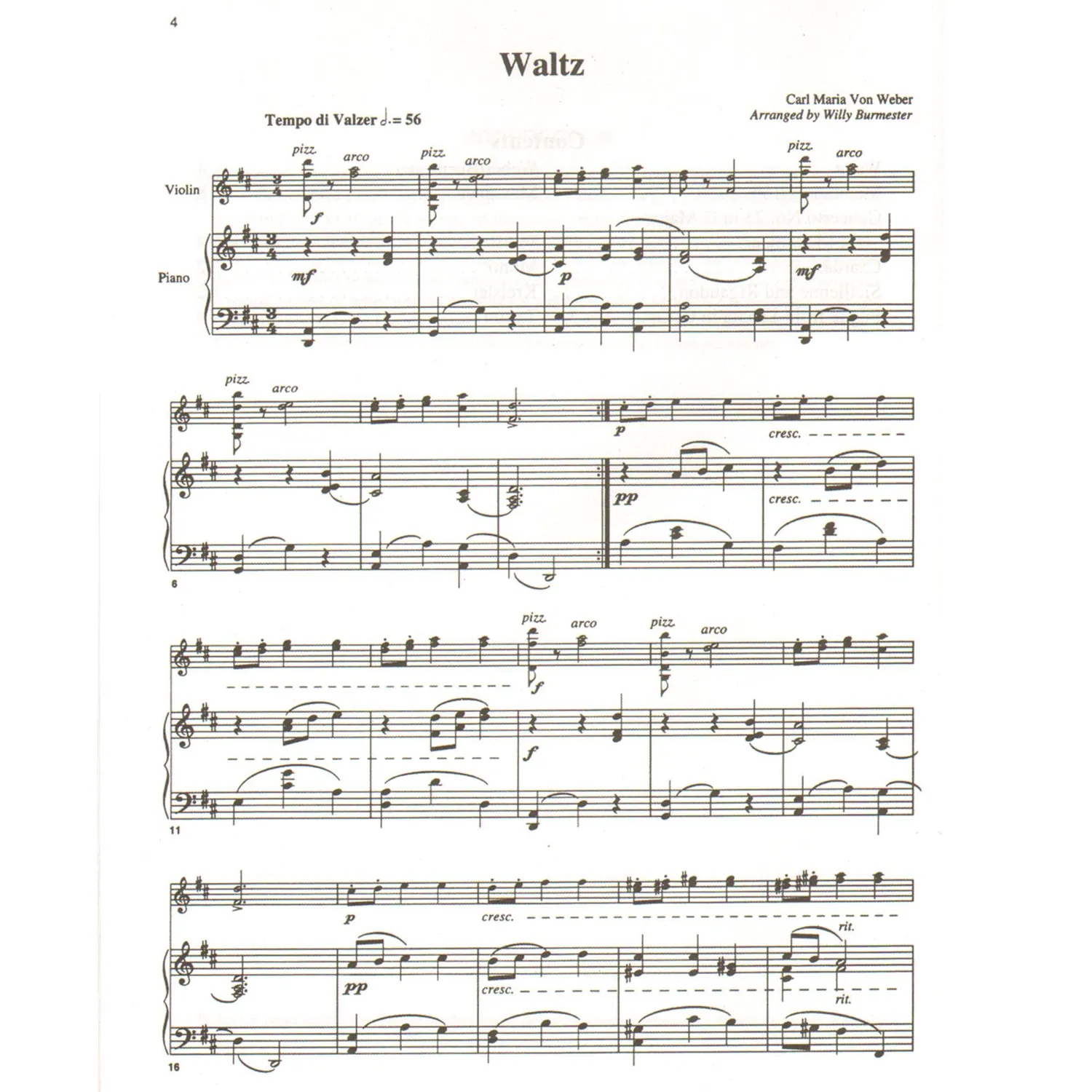 Barber Solos for Young Violinists 5 Noten Violine Klavier