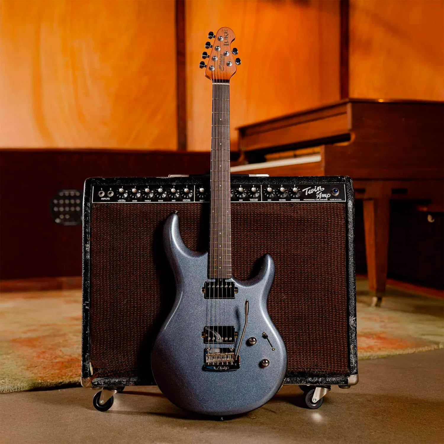 Sterling Luke E-Gitarre Bodhi Blue Steve Lukather