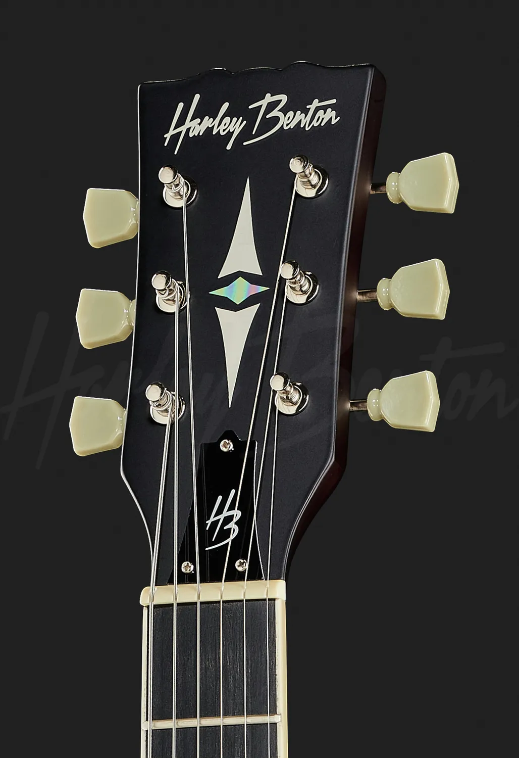 Harley Benton Vintage Series SC-400 E-Gitarre Gold Humbucker