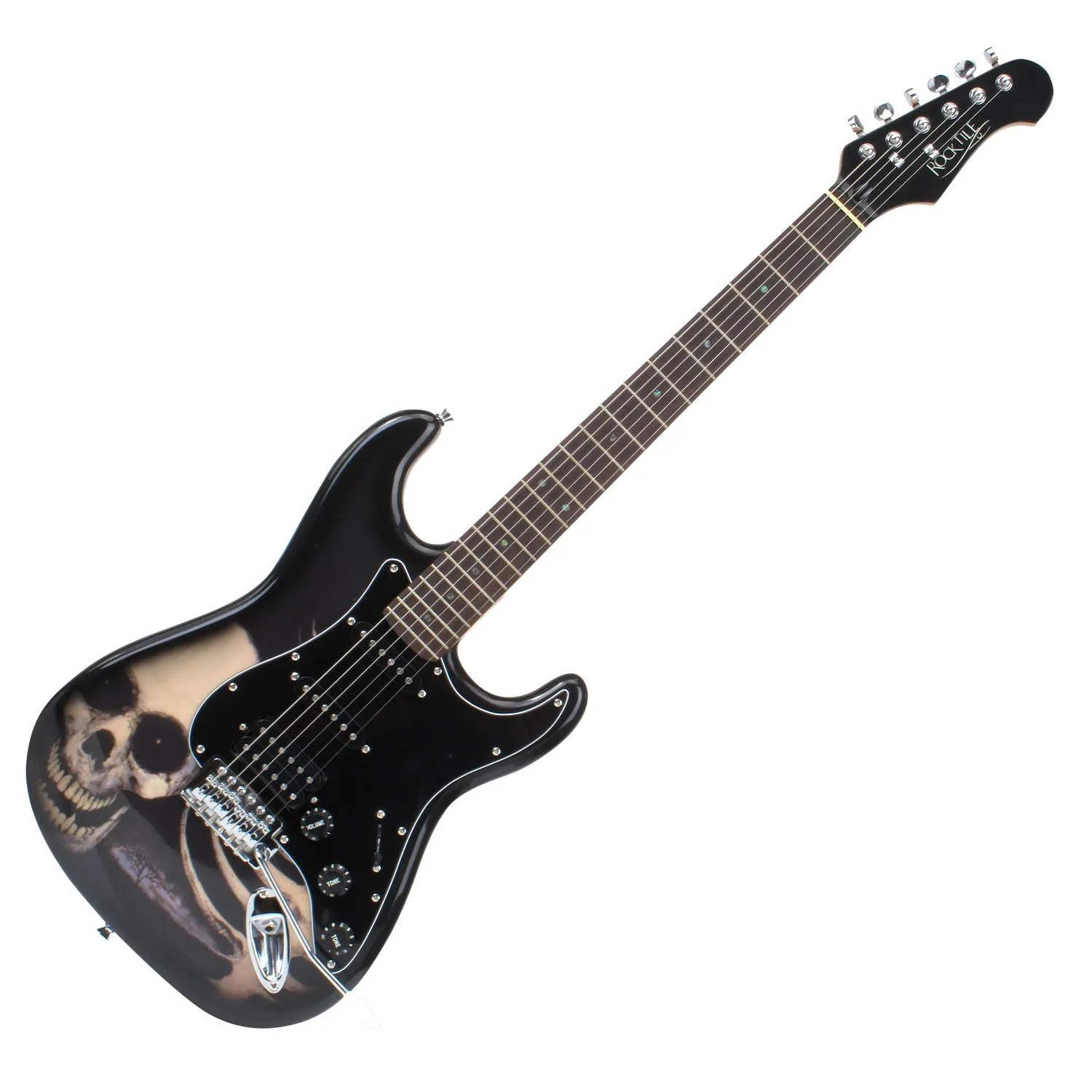 Rocktile Pro ST60-SK E-Gitarre Skull HSS