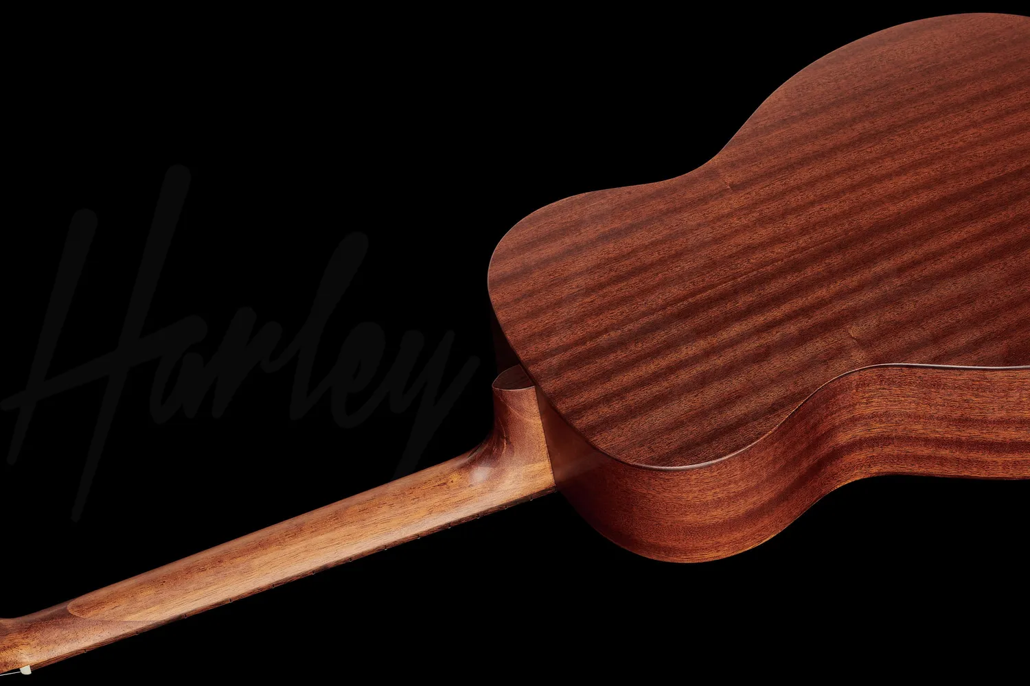 Harley Benton Custom Line CLA-15M Westerngitarre Mahagoni