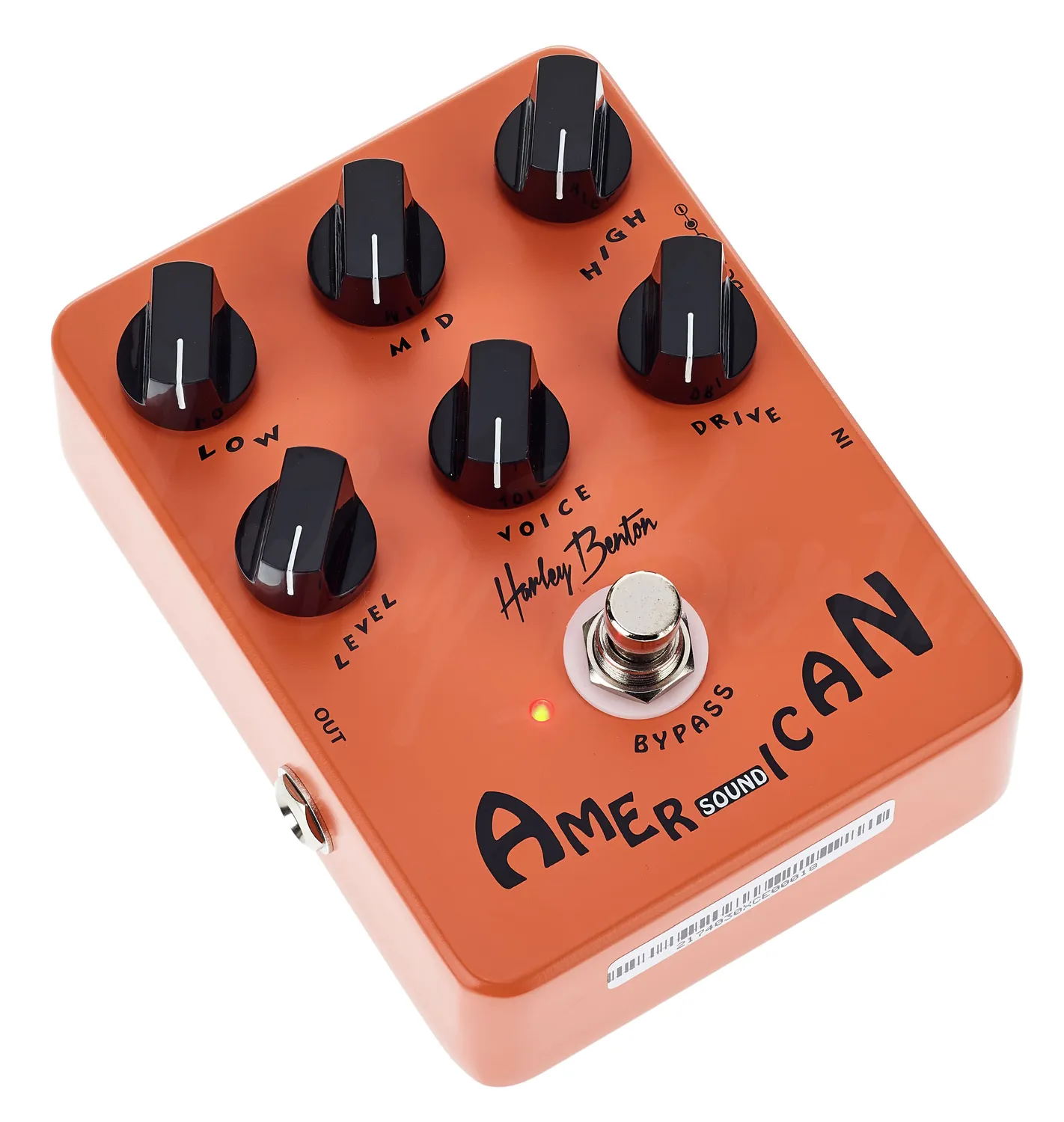 Harley Benton American TrueTone Effektpedal Distortion