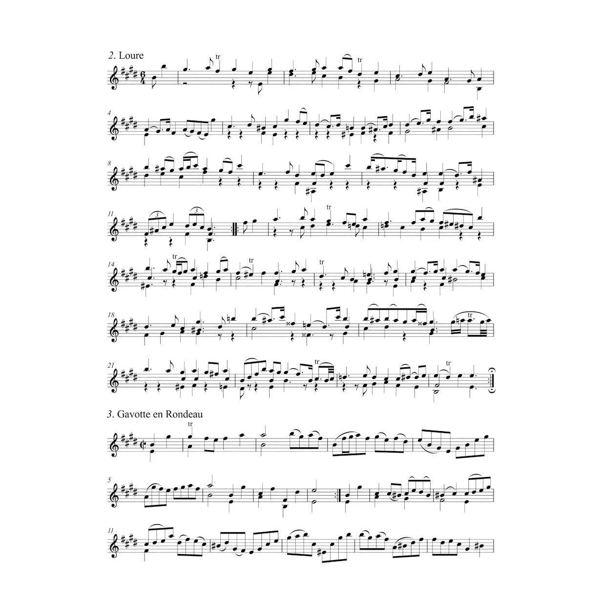 Bärenreiter Bach BWV 1001-1006 Noten Violine Solo Wollny