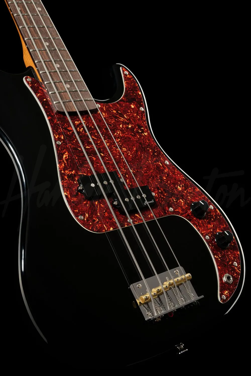 Harley Benton Vintage PB-62CC BK E-Bass Schwarz