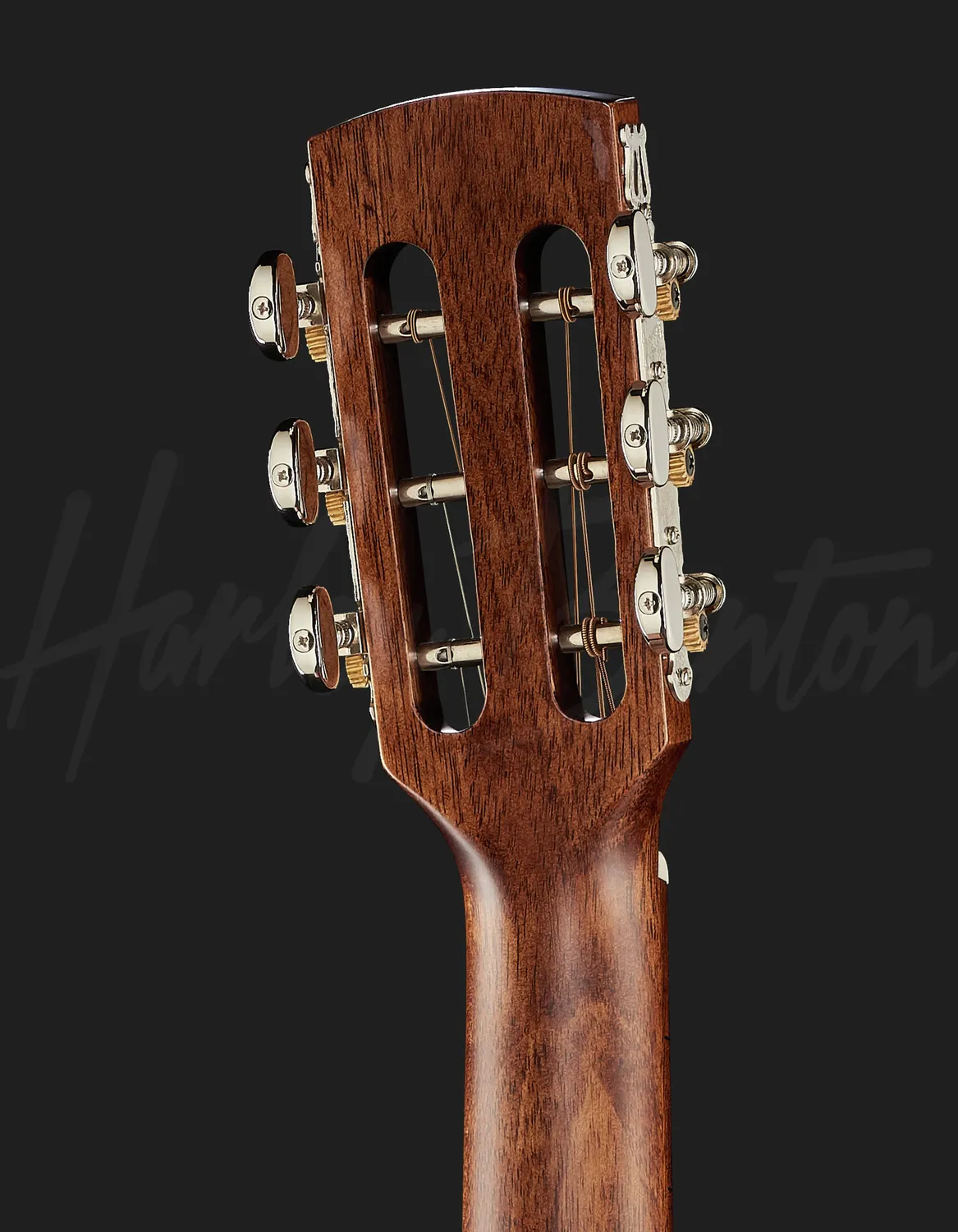 Harley Benton Custom CLP-15ME Parlour-Gitarre Mahagoni Elektro