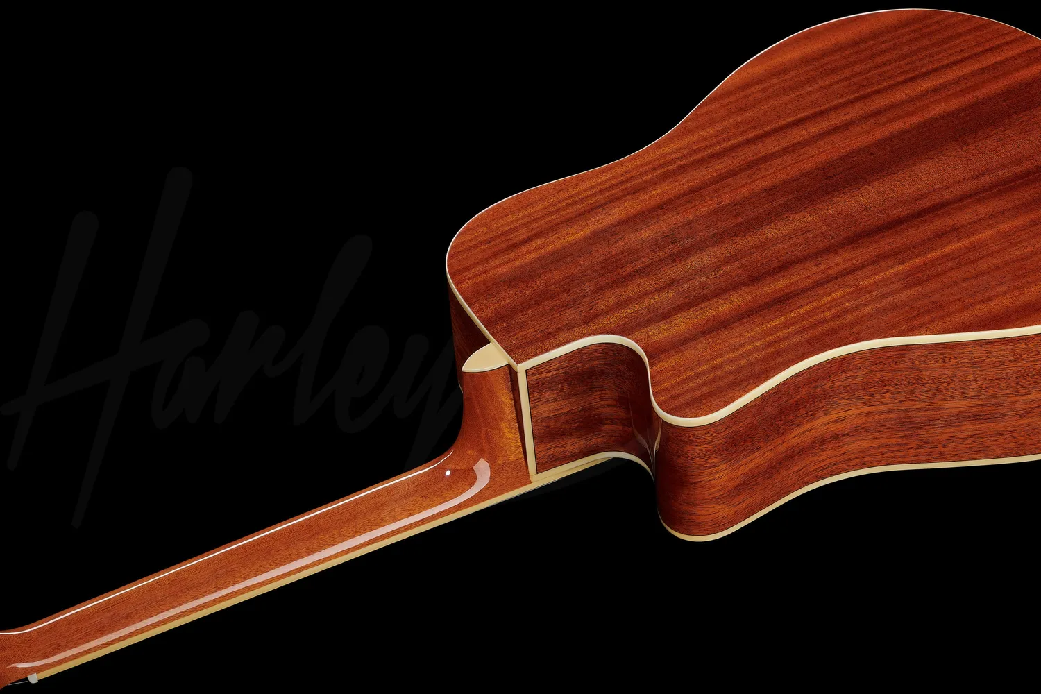 Harley Benton Custom CLD-60SMCE NT Westerngitarre Mahagoni