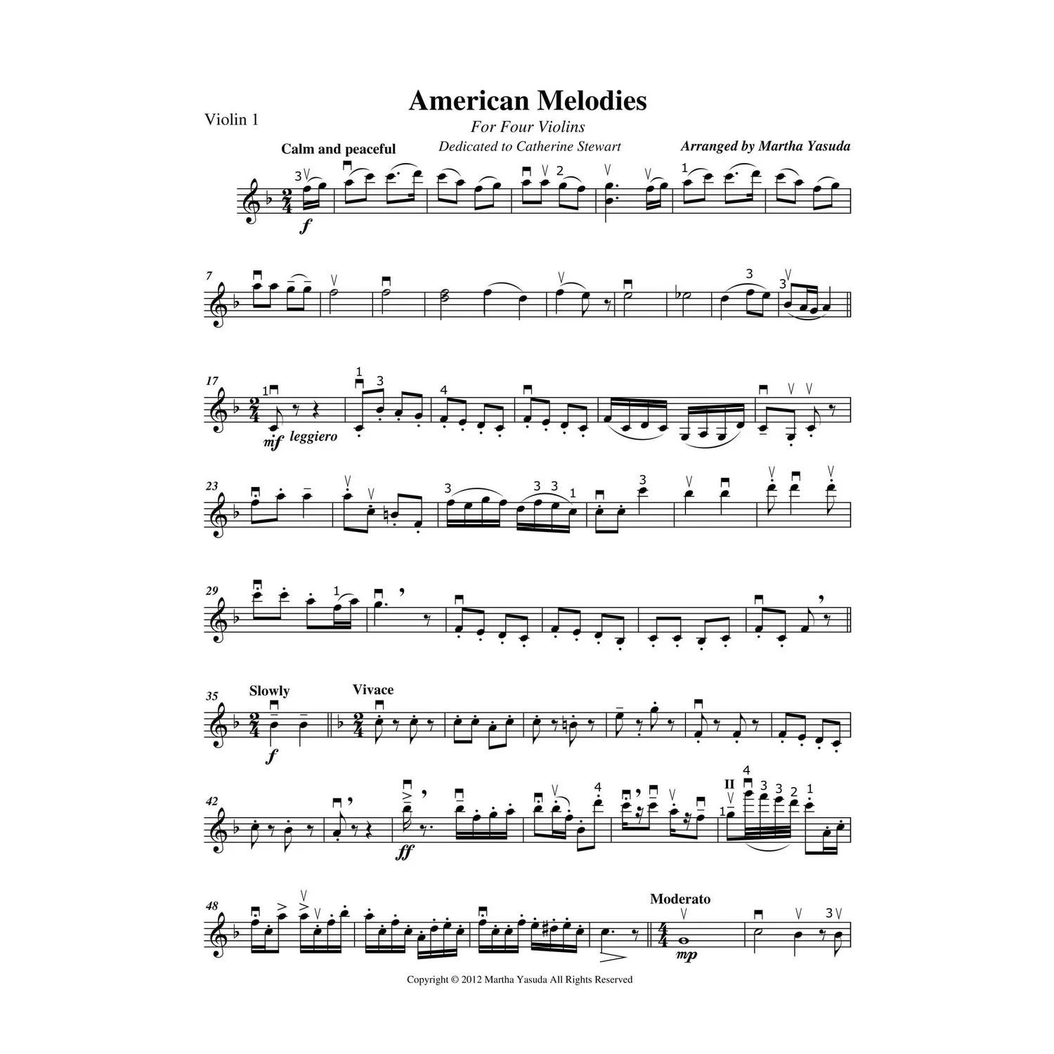 Yasuda Cell Phone Symphony Noten 4 Violinen Download