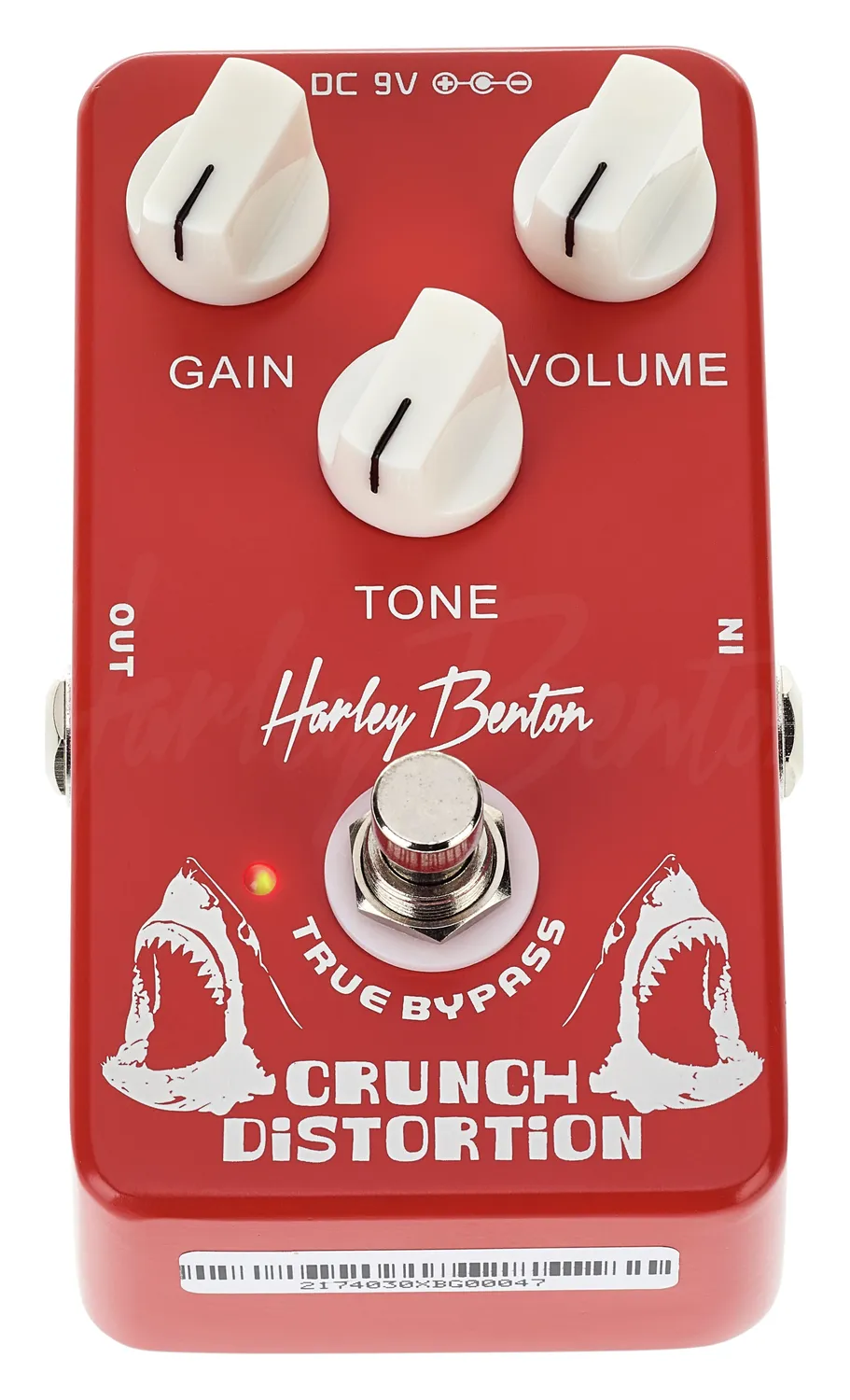 Harley Benton Crunch Distortion Effektpedal