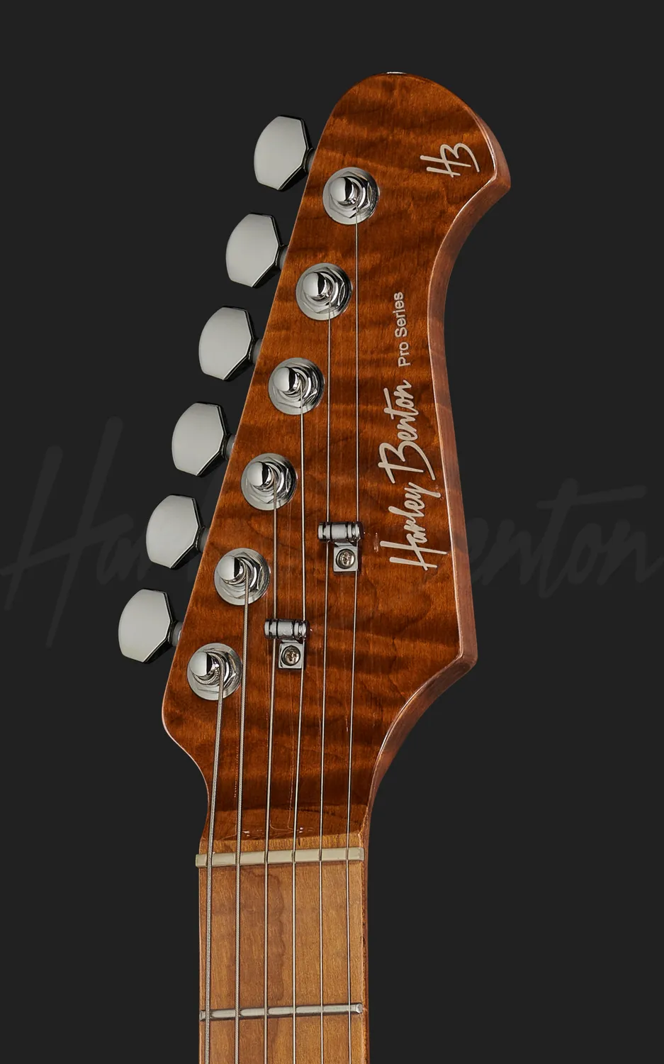Harley Benton Fusion-III HSH E-Gitarre Roasted FBB Coil-Split