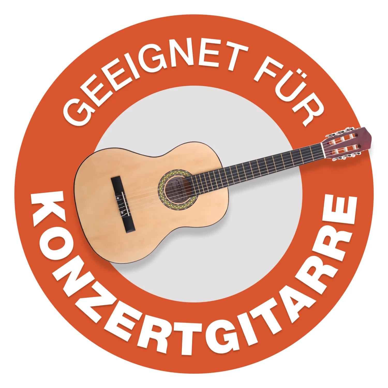 Rocktile 1/2 Klassik-Gitarrentasche Gigbag Blau gepolstert