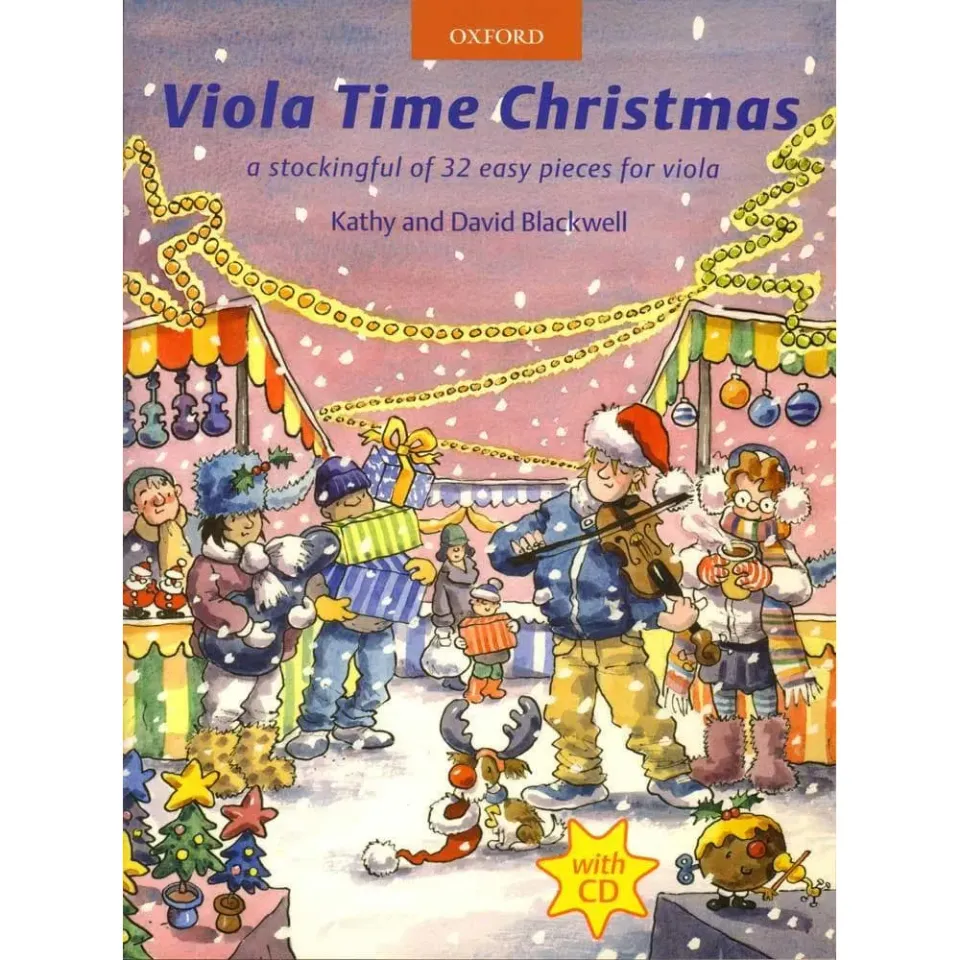 Oxford Viola Time Christmas Noten Viola Buch mit CD