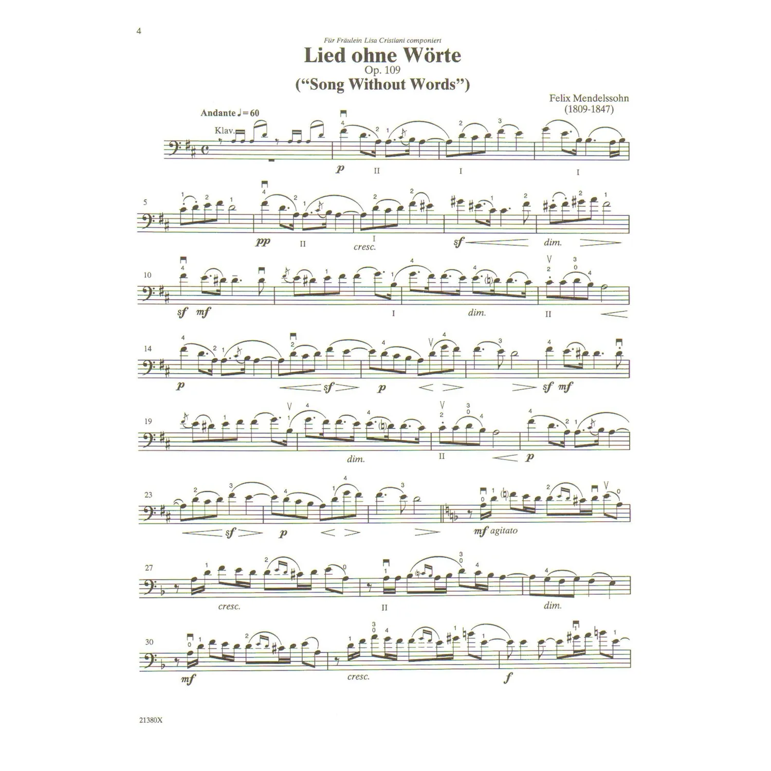 Shar Music Solos for Young Cellists Vol. 6 Noten Cello Klavier