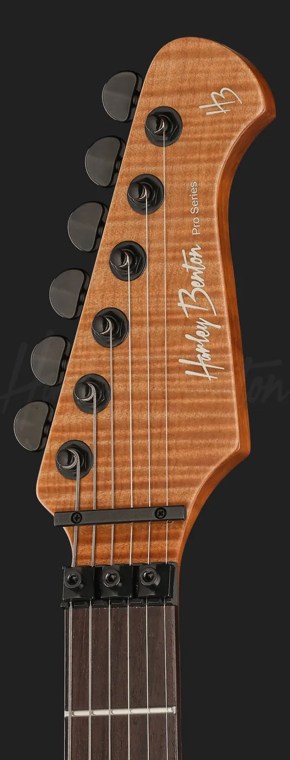 Harley Benton Progressive Fusion-IV HH RW FR BM E-Gitarre Floyd Rose