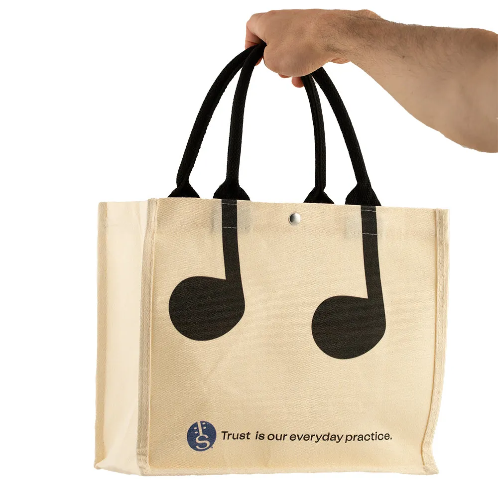 Shar Music Canvas Tragetasche Noten Henkel Stofftasche