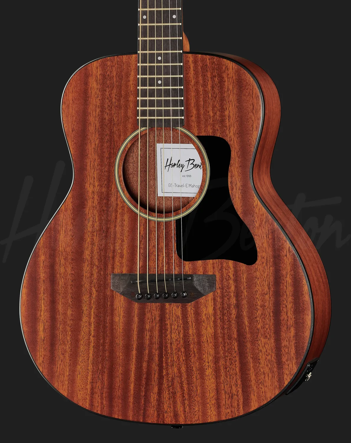 Harley Benton GS-Travel-E Reisegitarre Mahagoni Pickup