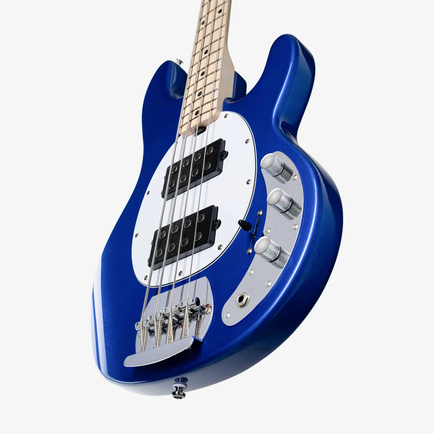 Sterling SUB StingRay RAY4 HH E-Bass Cobra Blue 4-saitig