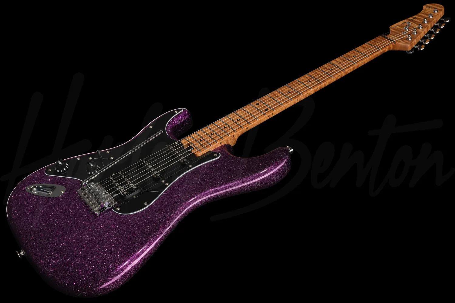 Harley Benton ST-Modern Plus E-Gitarre LH Lila Linkshand