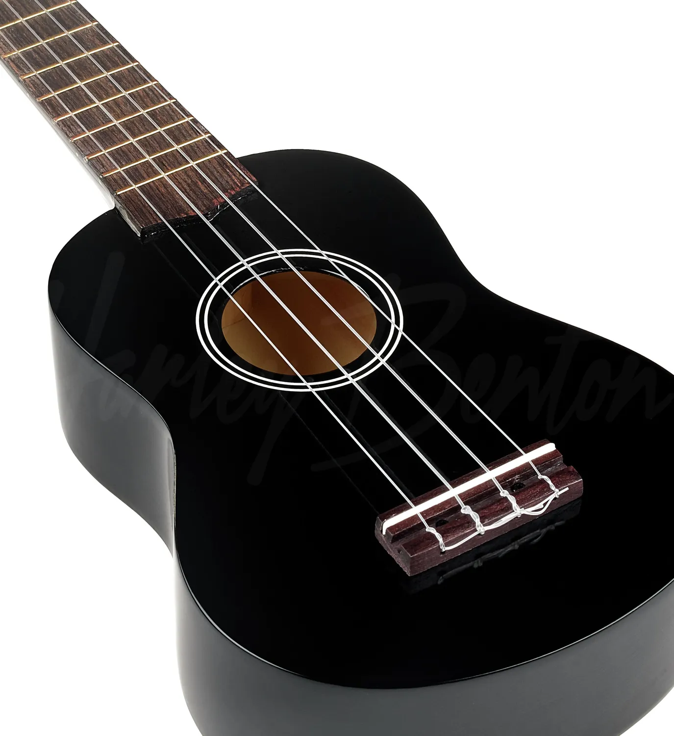 Harley Benton Standard Series HBUK12 Ukulele Sopran Black