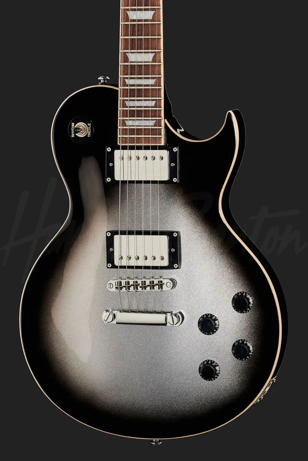 Harley Benton SC-550 II E-Gitarre Silver Burst Humbucker
