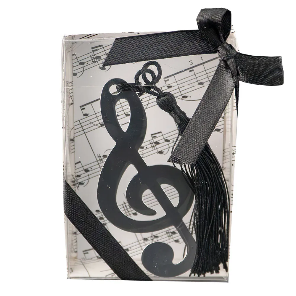 Shar Music Violinschlüssel Lesezeichen Metall mit Quaste