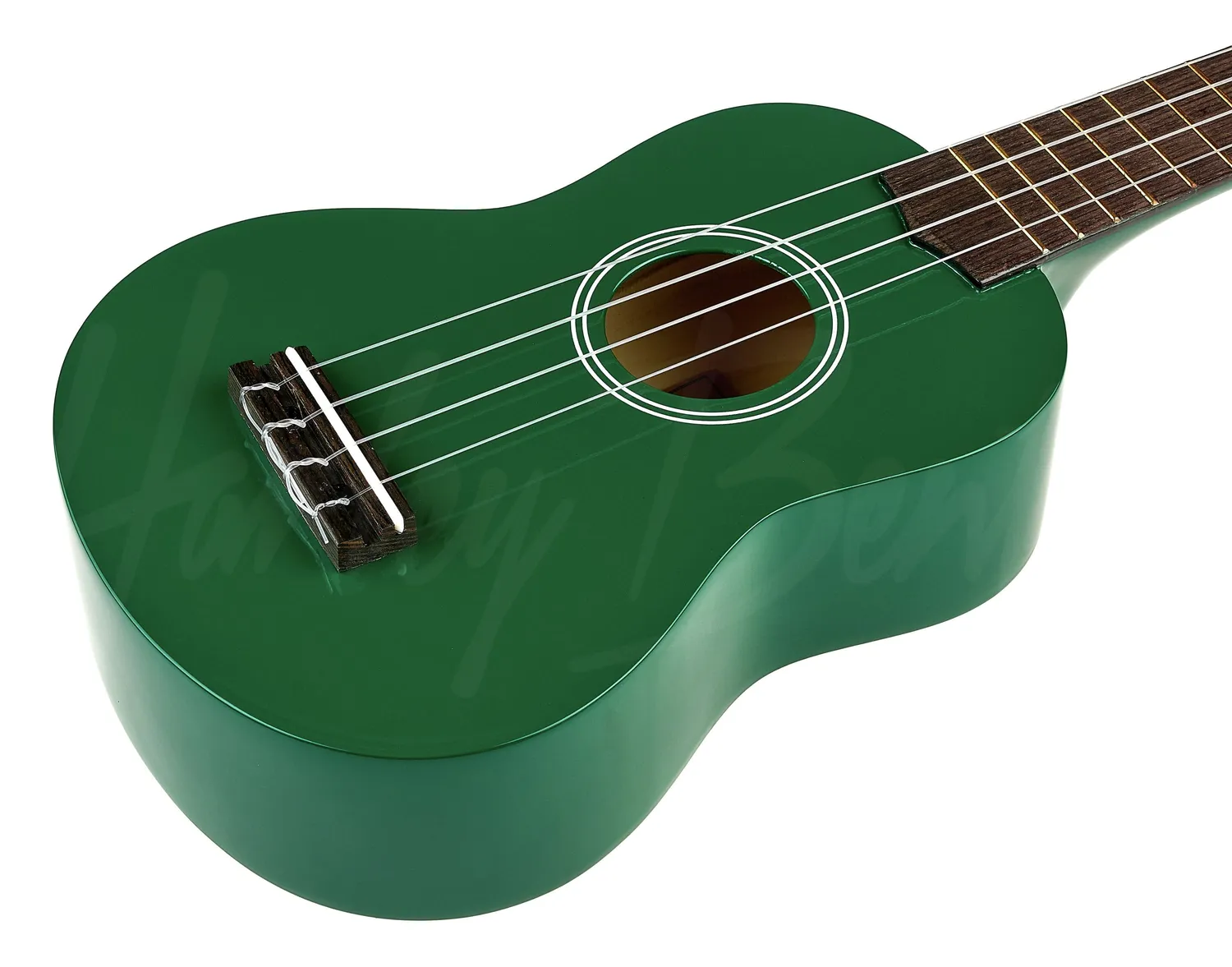 Harley Benton HBUK12 Soprano Ukulele Grün Laminat