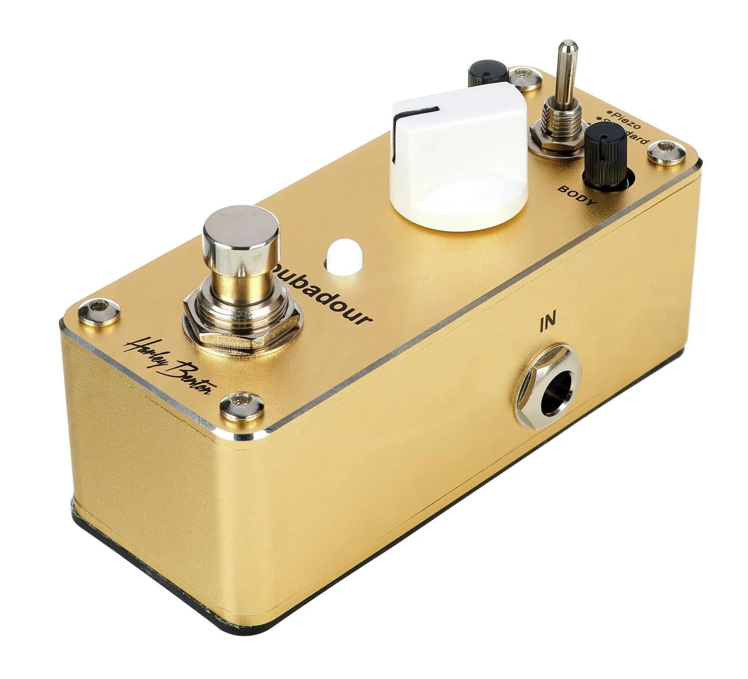 Harley Benton MiniStomp Troubadour Effektpedal Akustik-Sound