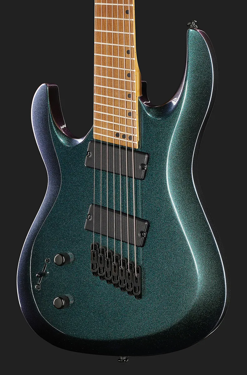 Harley Benton R-457FFB LH E-Gitarre 7-saitig Fanned