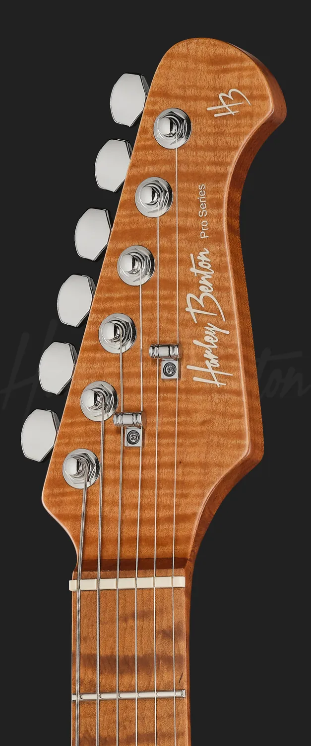 Harley Benton Fusion-IV HH MN E-Gitarre Ocean Turquoise