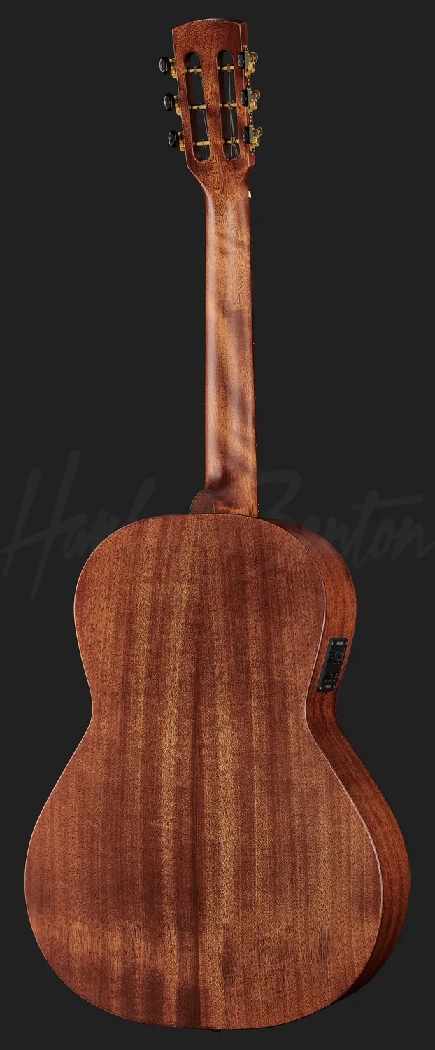 Harley Benton CLP-15ME Parlor-Gitarre Vollmahagoni Tonabnehmer