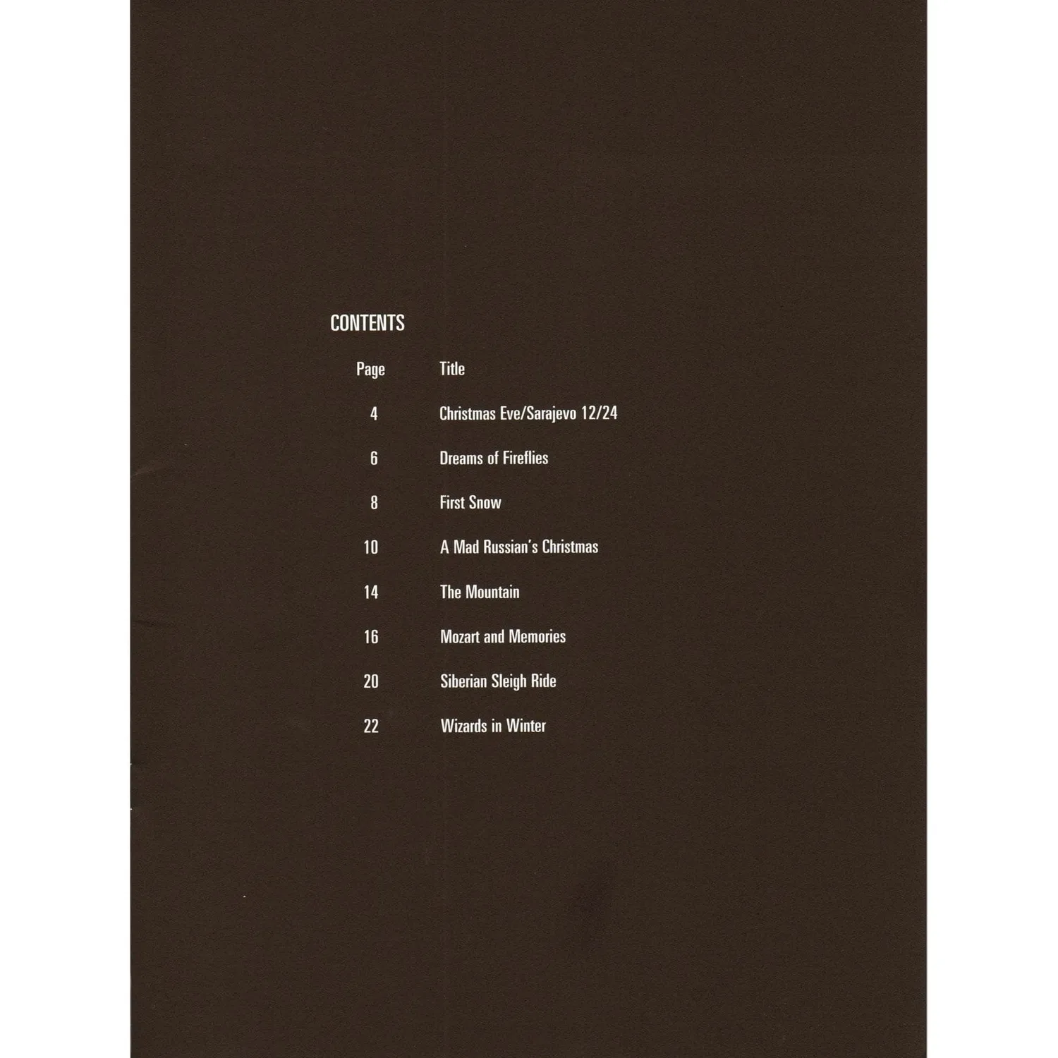 Hal Leonard Trans-Siberian Orchestra Vol 40 Noten Violine