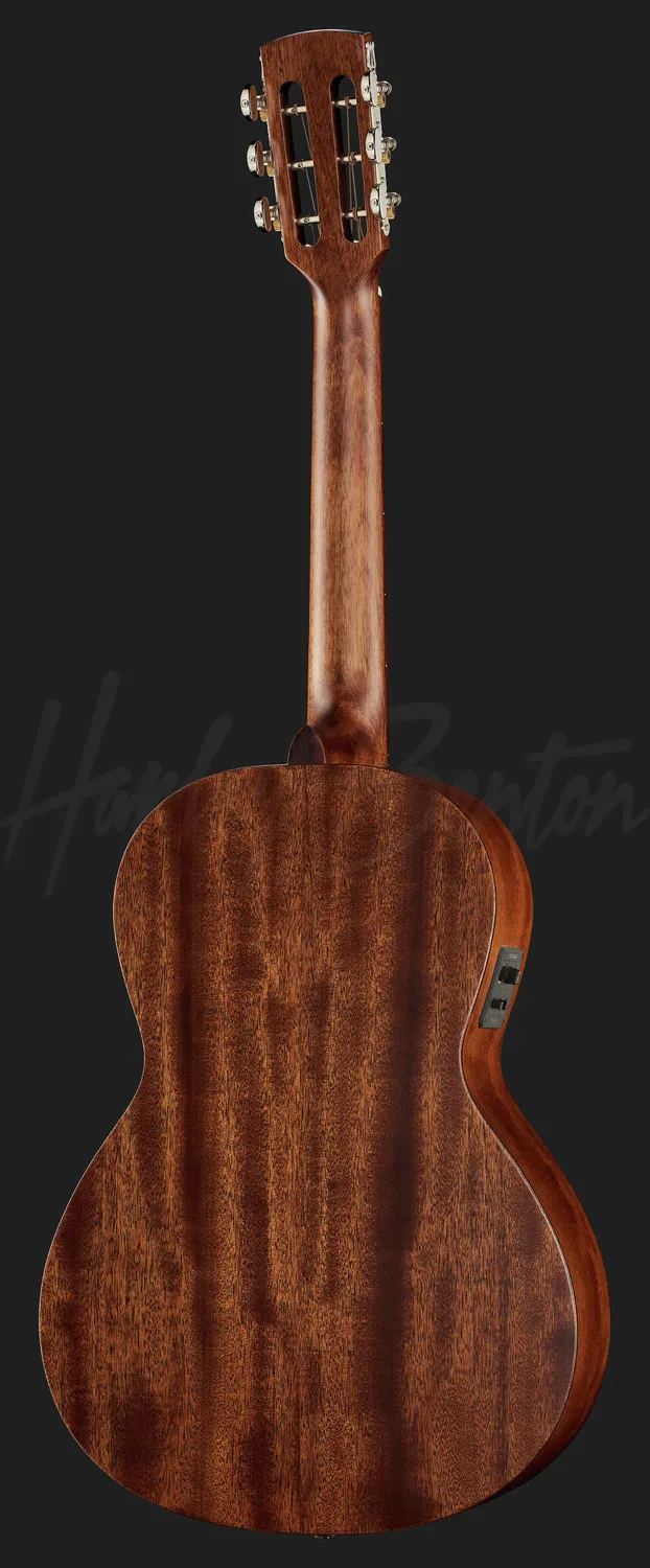 Harley Benton Custom CLP-15ME Parlour-Gitarre Mahagoni Elektro