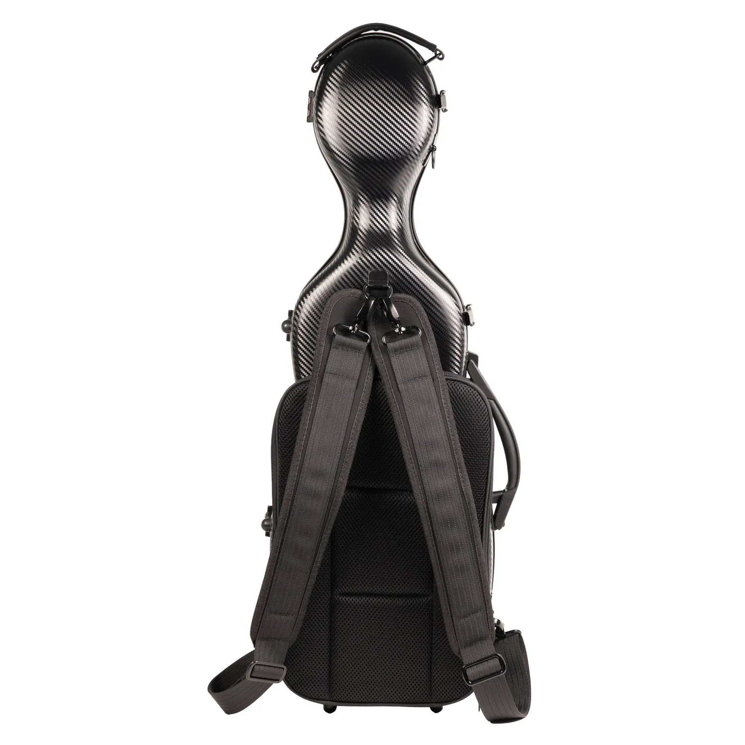 Super Light Compact Geigenkasten 4/4 Black Weave 2,5 kg