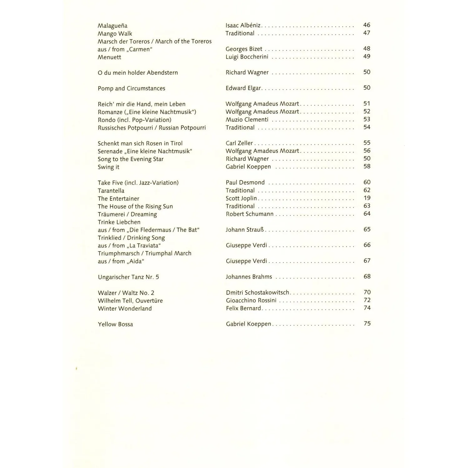 Schott Gabriel Koeppen Cello Fake Book Cellonoten 1-2 Celli
