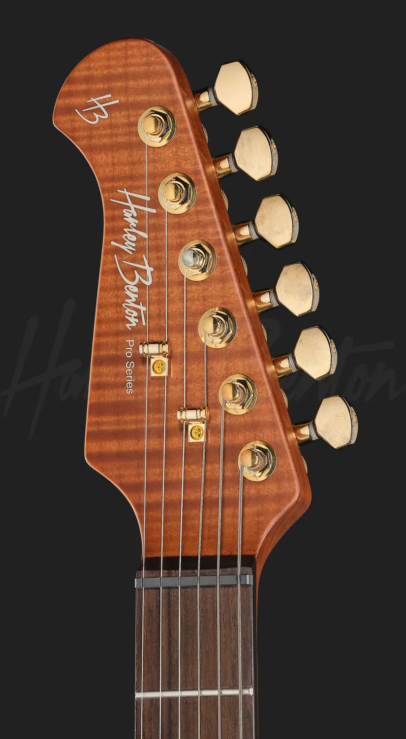 Harley Benton Fusion-IV HSS LH RW PM E-Gitarre Linkshänder