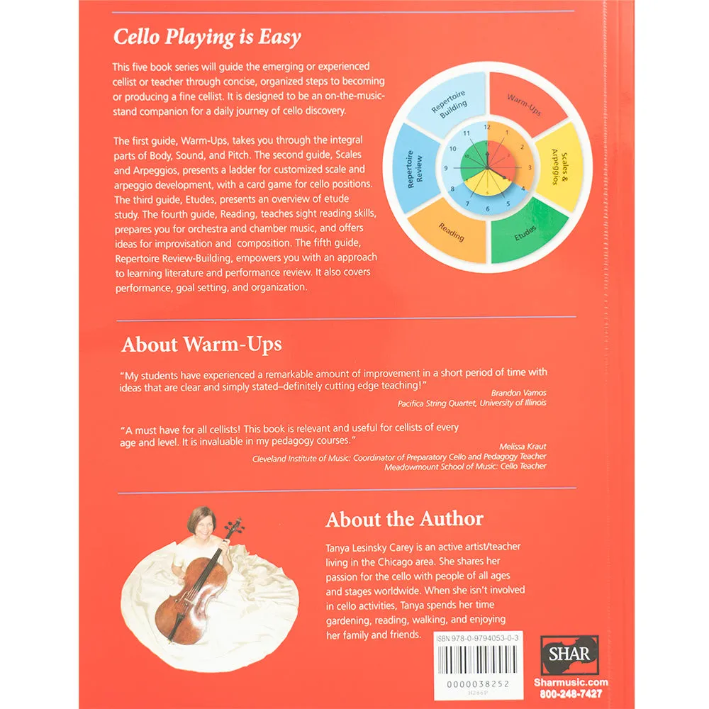 Cello Playing Is Easy 1 Warm Ups Cello Schule 162 Seiten