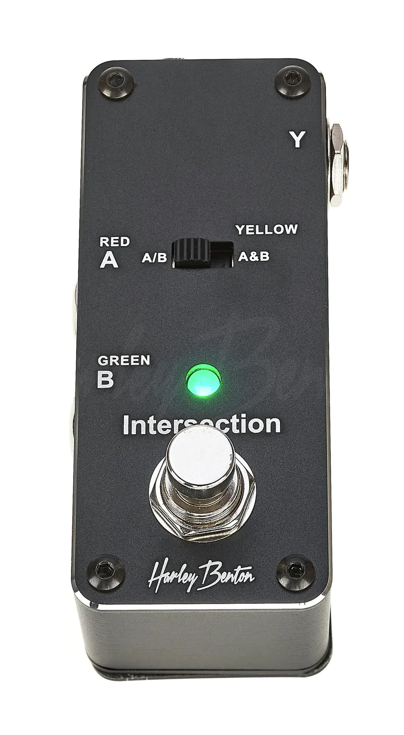 Harley Benton Standard MiniStomp Intersection ABY-Switcher Pedal
