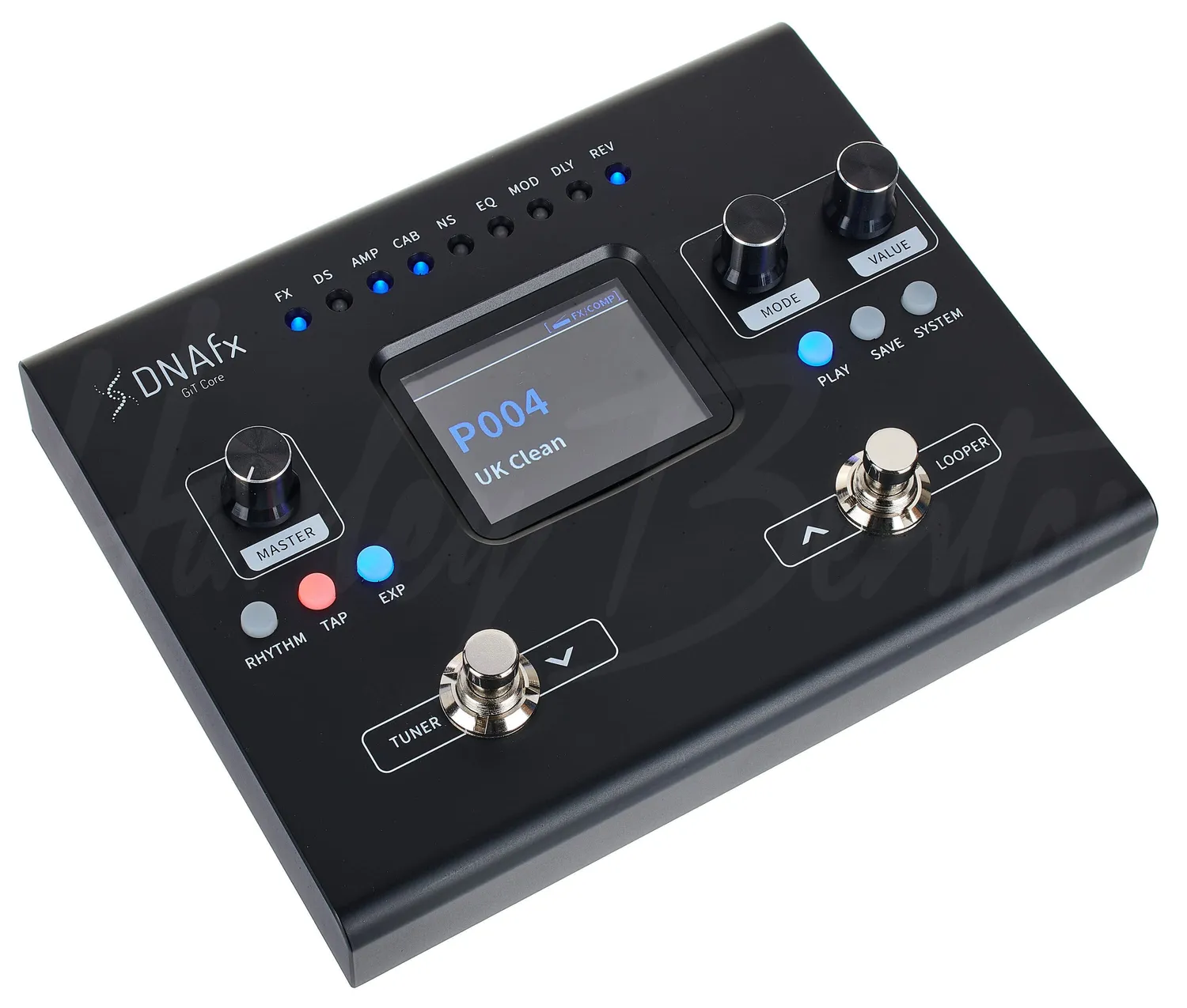 Harley Benton Standard Series DNAfx GiT Core Multieffektgerät Looper