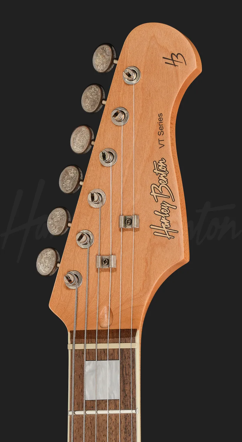 Harley Benton Aged JA-60LA E-Gitarre Candy Apple Offset