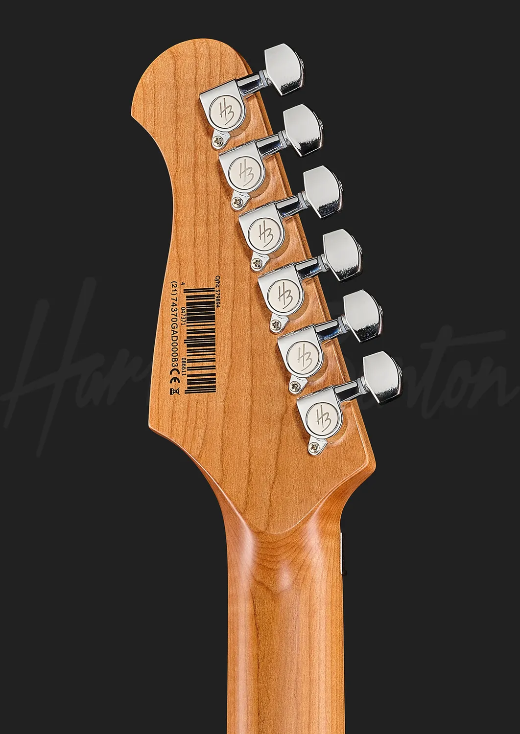 Harley Benton ST-80FR MN E-Gitarre Lime Sparkle HH