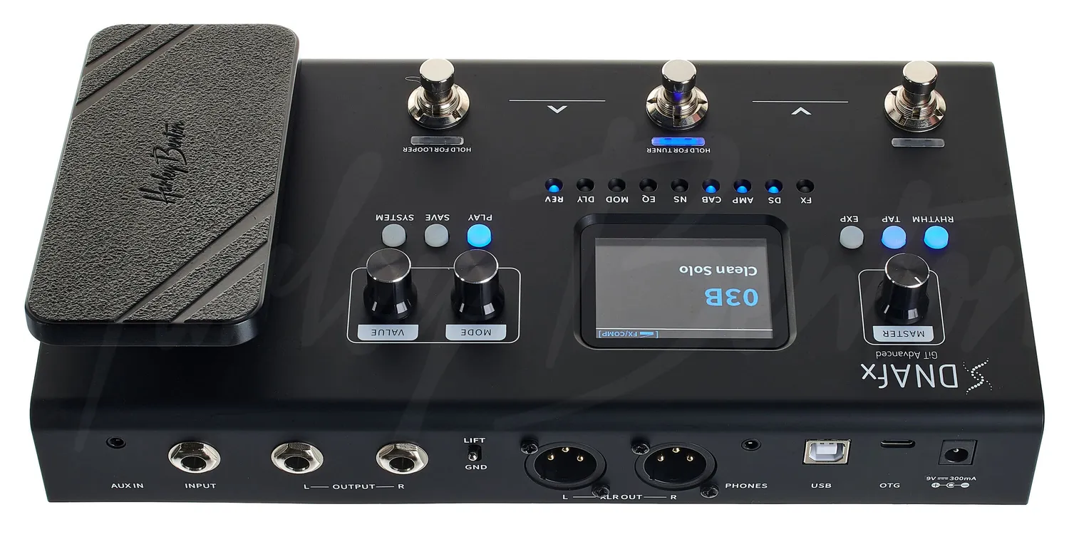 Harley Benton DNAfx GiT Advanced Multieffektgerät 151 Effekte