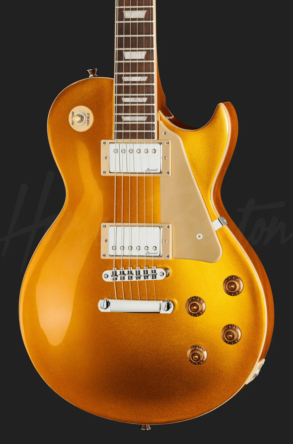 Harley Benton Deluxe SC-450Plus GT E-Gitarre Lemon Drop Coil-Split