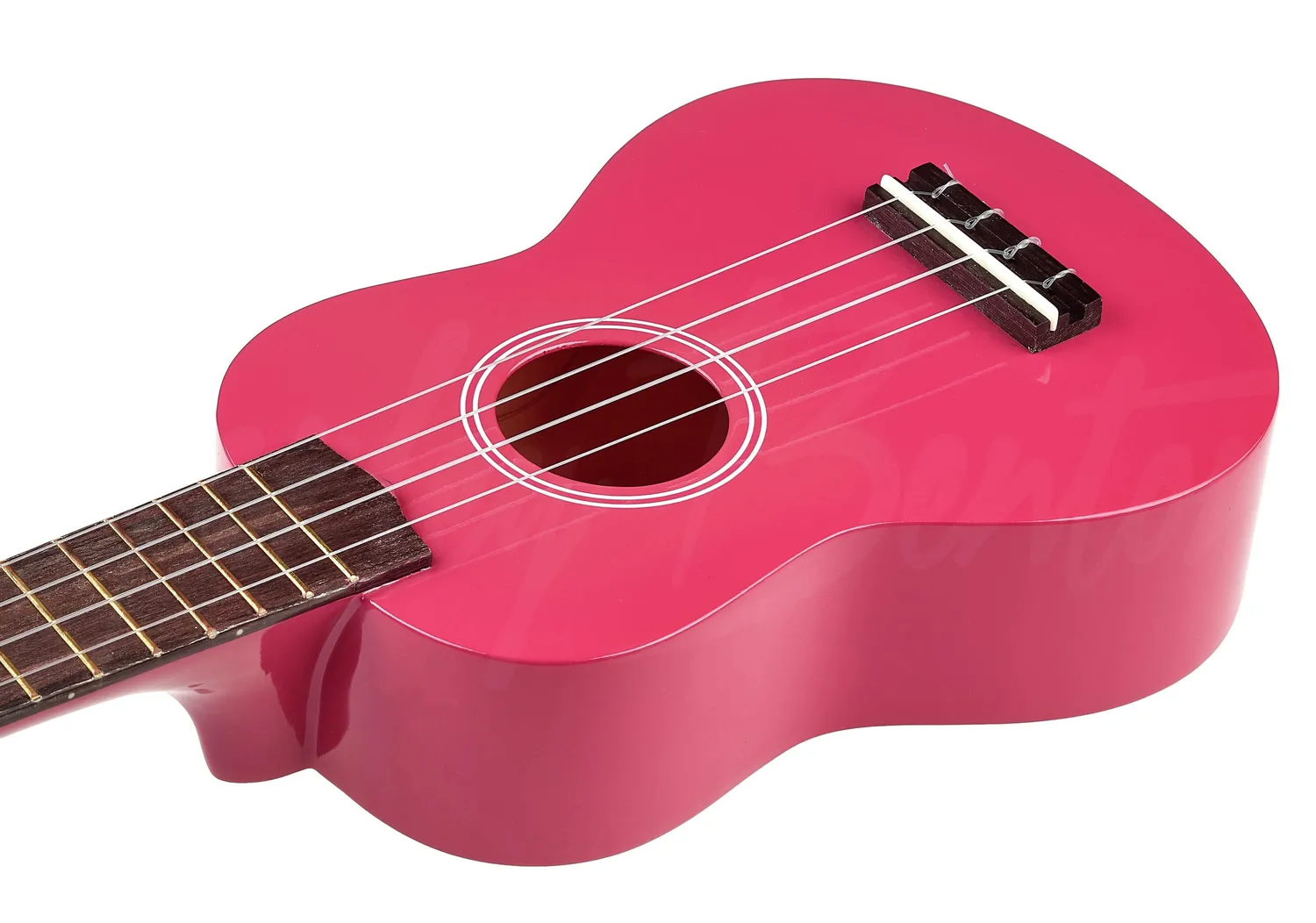Harley Benton HBUK12 Magenta Sopran-Ukulele Einsteiger