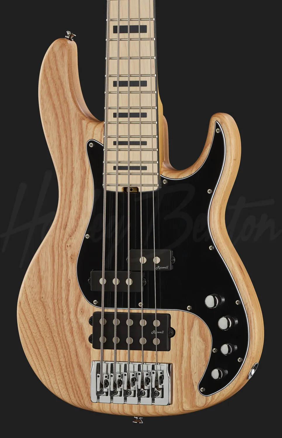 Harley Benton Enhanced MP-5MN E-Bass 5-saitig Natural
