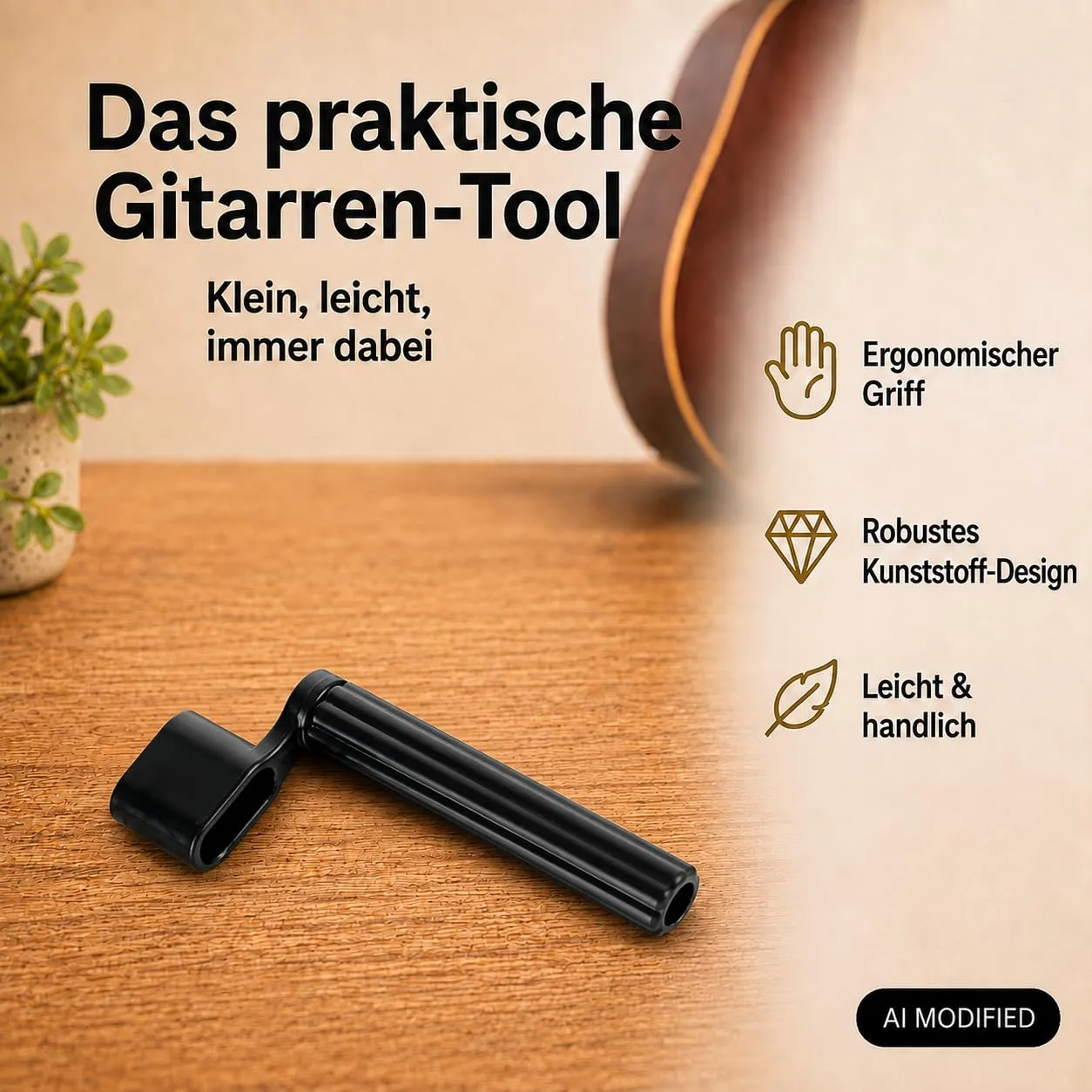 Rocktile SW-100 Saitenkurbel mit Pin-Heber